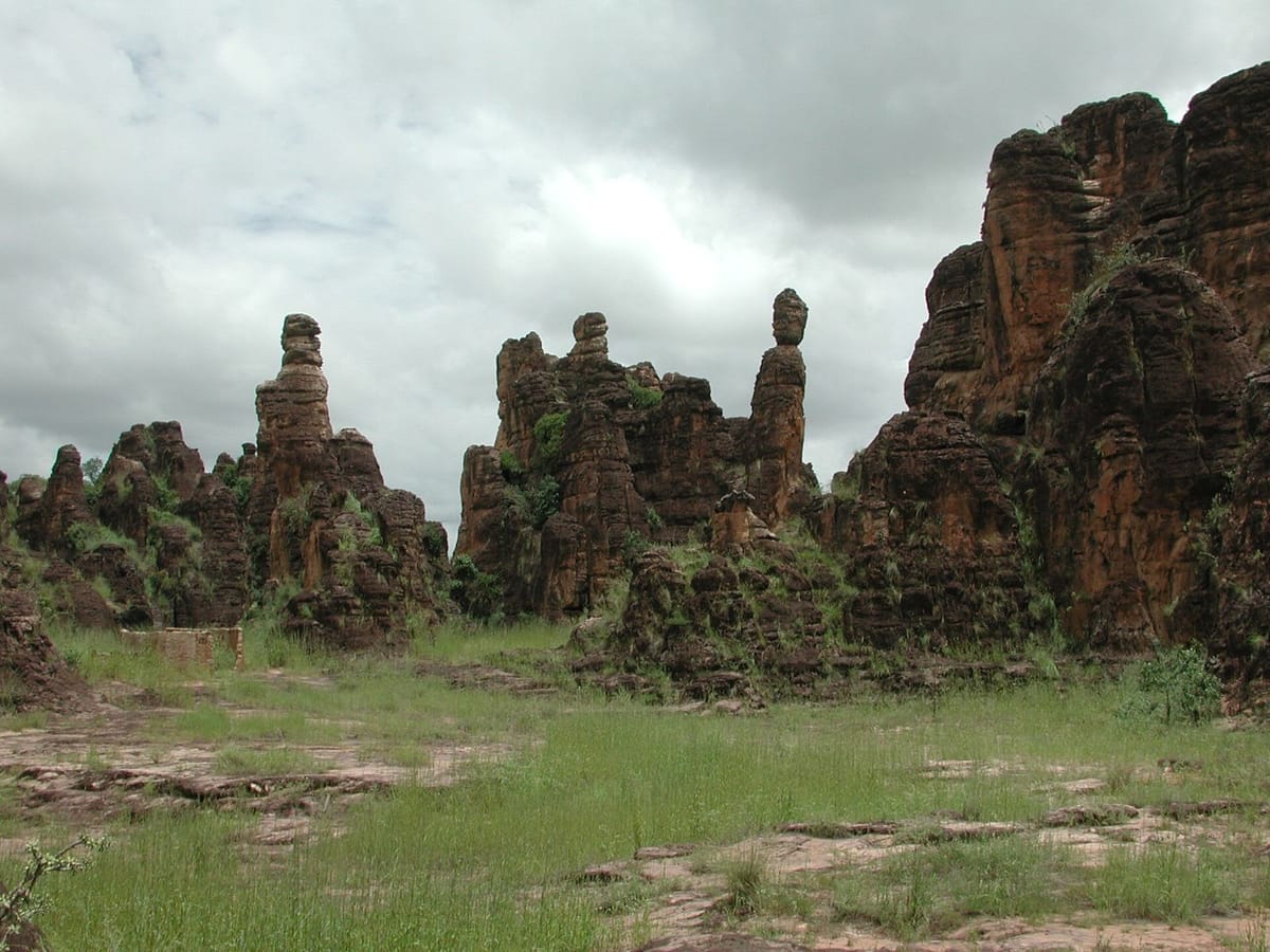 Formasi batuan Pics de Sindou