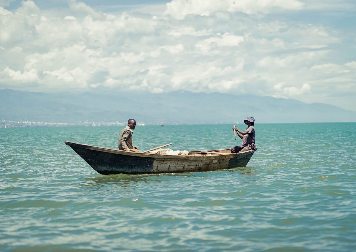 Pesisir Bujumbura di tepi Danau Tanganyika