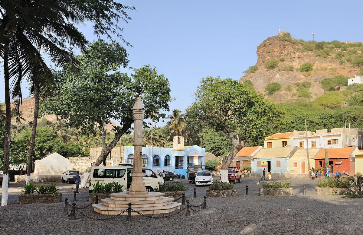 Alun-alun Pelourinho di Cidade Velha