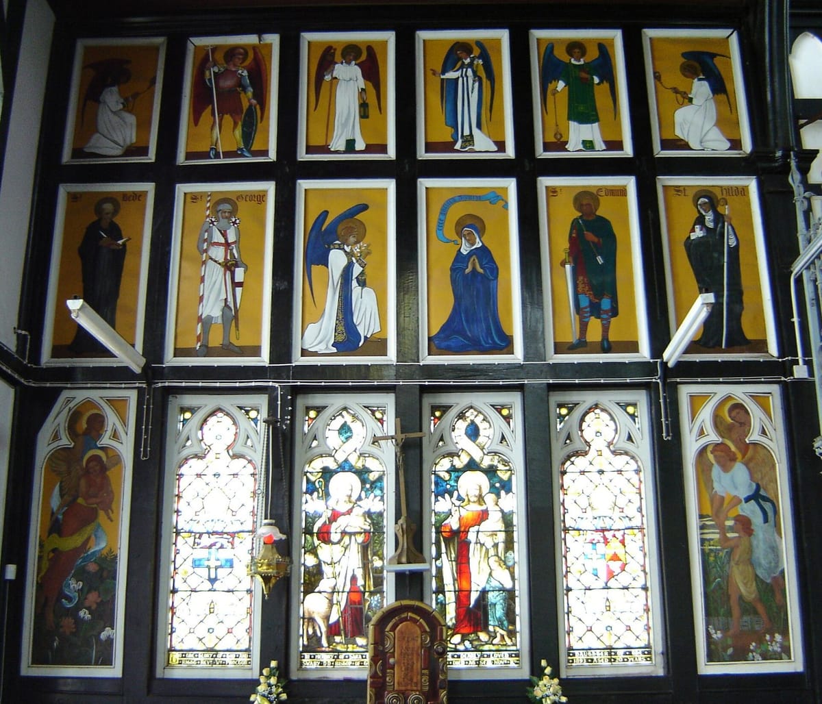 Katedral Santo Georgius berbahan kayu di Georgetown, Guyana