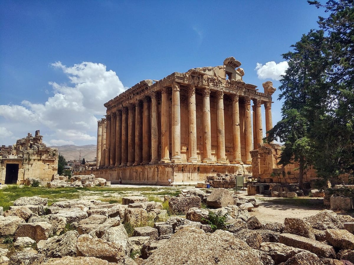 Kuil Bacchus di Baalbek