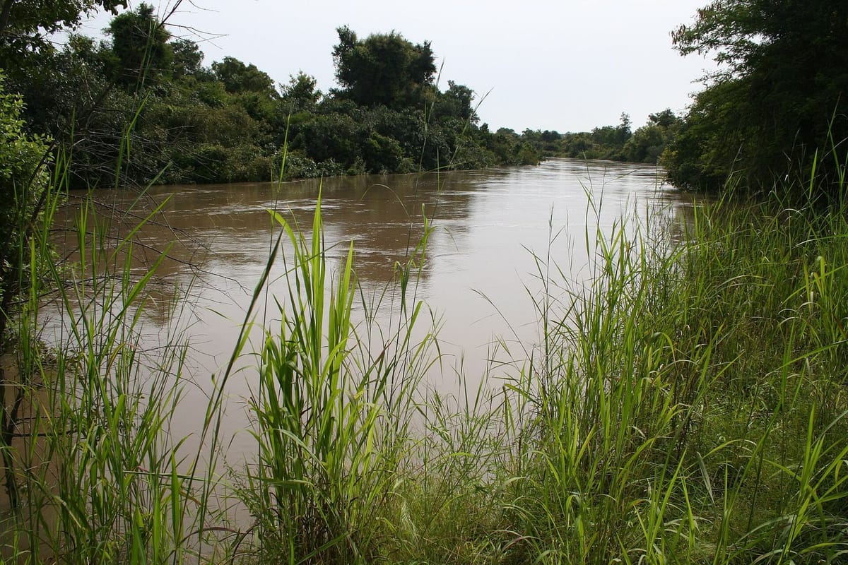 Sungai Mekrou di Taman Nasional W